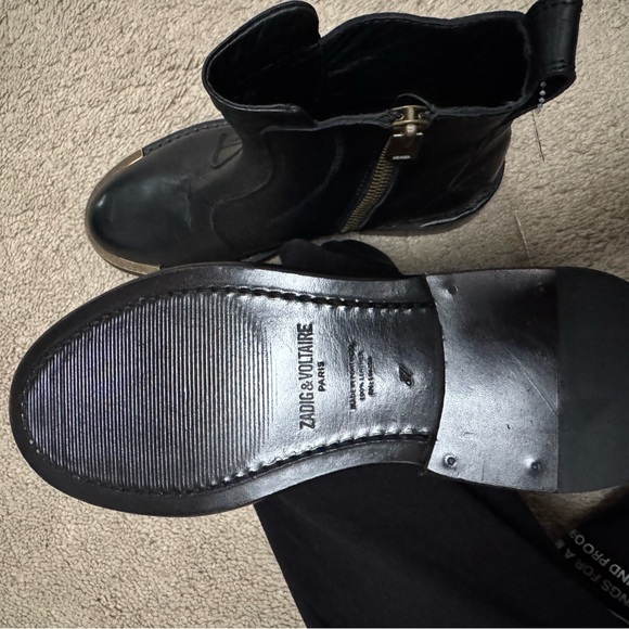 Zadig & Voltaire Laureen Zip Boot - Picture 6 of 6